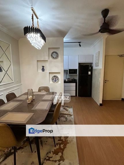 Fully Furnished Renovated Setia Alam Seri Kasturi Apartment 950sf 2 cp, Selangor, Setia Alam/Alam Nusantara