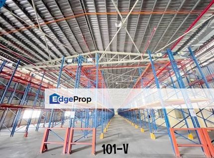 Meru Klang Detached Warehouse Facing Main Road Factory 1500amp 117ksf, Selangor, Klang