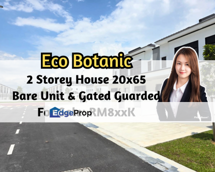 Eco Botanic, 2 Storey House, Bare Unit, Gated Guarded, 4 Bedroom, Johor, Nusajaya