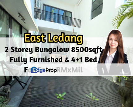 East Ledang, 2 Storey Bungalow, Fully Furnished, Super Good Condition, Johor, Nusajaya