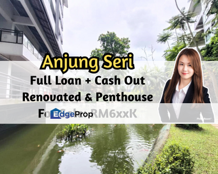 Anjung Seri Condominium, Full Loan & Cash Out, Penthouse, Renovated, Johor, Masai