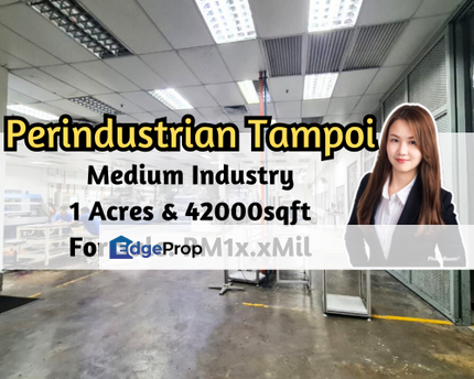 Kawasan Perindustrian Tampoi, Medium Industry, 1 Acres, 42000sqft, Johor, Johor Bahru