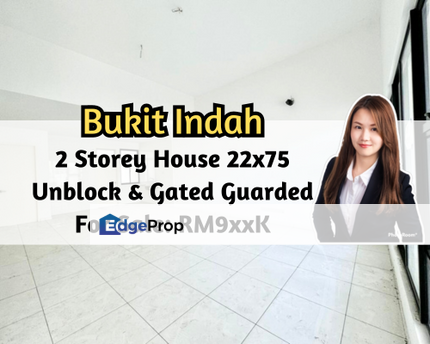 Avenue 26 @ Bukit Indah, 2 Storey House 22x75, Unblock, Gated Guarded, Johor, Johor Bahru