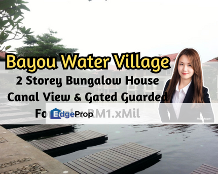 Leisure Farm, Gelang Patah, Johor, Bayou Water Village, 2 Storey Bungalow, Gated Guarded, Canal View, Johor, Gelang Patah