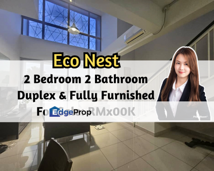 Eco Nest @ Eco Botanic, Iskandar Puteri (Nusajaya), Johor, Duplex Unit, Fully Furnished, 2 Bedroom, Johor, Nusajaya