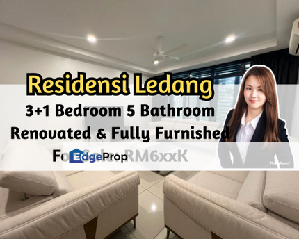 Residensi Ledang, East Ledang, Johor, Fully Furnished, Gated Guarded, Renovated, 3 plus 1 Bedroom, Johor, East Ledang