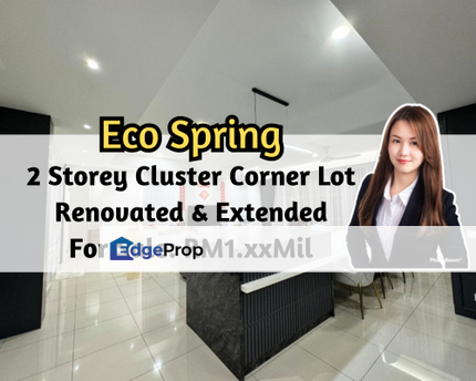 Eco Spring, Johor Bahru, Johor, 2.5 Storey Cluster Corner Lot, Renovated & Extended, G&G, Johor, Johor Bahru