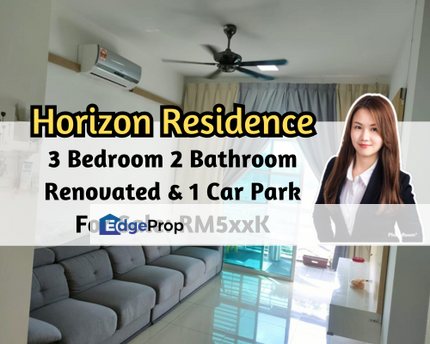 Horizon Residence (Dwi Mutiara), Bukit Indah, Johor, Renovated, 3 Bedroom, Johor, Bukit Indah