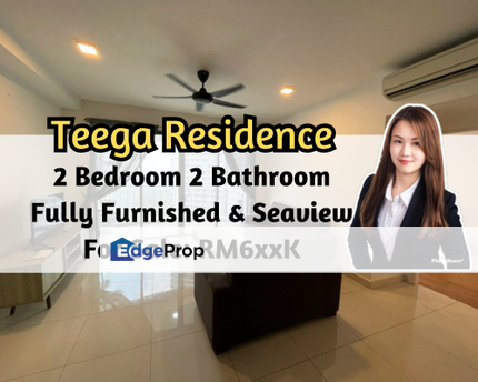 Teega Residences, Puteri Harbour, Kota Iskandar, Johor, 2 Bed, Fully Furnished, Seaview, Facing Swimming Pool, Johor, Kota Iskandar