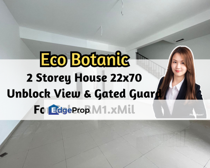 The Borough @ Eco Botanic 2, Iskandar Puteri, Johor, 2 Storey House 22x70, Unblock View, 4 Bedroom, Johor, 