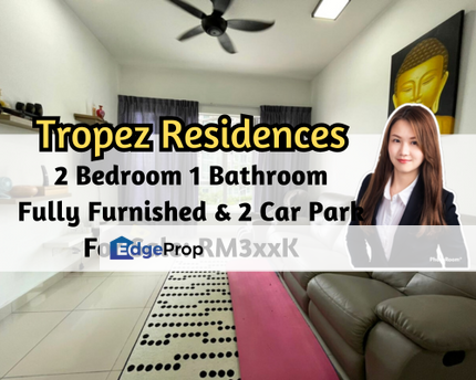 Tropez Residences @ Danga Bay, Johor Bahru, Johor, Fully Furnished, 2 Bedroom, 2 Car Park, Johor, Johor Bahru
