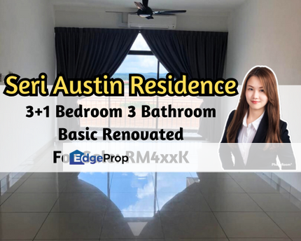 Seri Austin Luxury Apartment, Seri Austin Residence, Mount Austin, Renovated, 3 plus 1 Bedroom, Johor, Johor Bahru