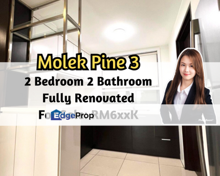 Molek Pine 3, Johor Bahru, Johor, 2 Bedroom 2 Bathroom, Fully Renovated, 2 Car Park, Johor, Johor Bahru