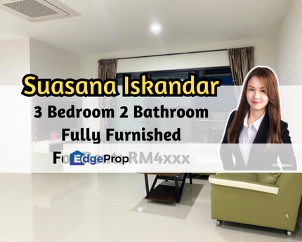 Suasana, Iskandar Malaysia, Johor Bahru, Johor, Cheaper than Developer, 3 Bed 2 Bath, Fully Furnished, Johor, Johor Bahru