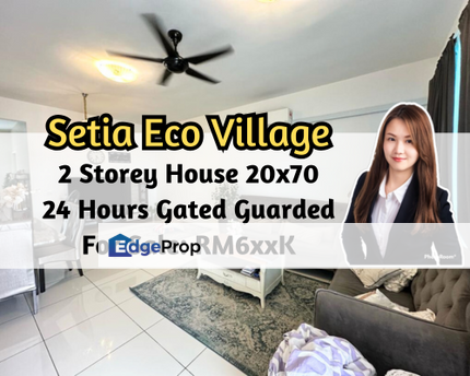 Setia Eco Village, Gelang Patah, Johor, 2 Storey House 20x70, 24 Hrs Gated Guarded, 4 Bedroom, Johor, Gelang Patah