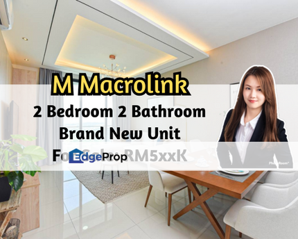The M @ Medini Macrolink, Iskandar Puteri, Johor, 2 Bedroom 2 Bathroom, Brand New Unit, Tower A, Johor, 
