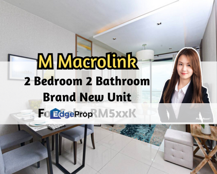 The M @ Medini Macrolink, Iskandar Puteri, Johor, 2 Bedroom 2 Bathroom, Brand New Unit, Tower A , Johor, 