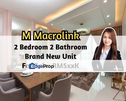 The M @ Medini Macrolink, Iskandar Puteri, Johor, 2 Bedroom 2 Bathroom, Brand New Unit , Johor, 