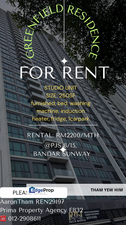Greenfield Residence Bandar Sunway PJS8, Selangor, Bandar Sunway