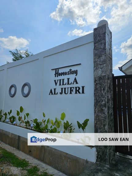 Homestay Villa Al-Jufri Taman Sri Lambak Kluang Bungalow For Sale, Johor, Kluang