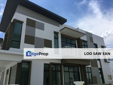 Taman Pulai Hijauan Double Storey Semi Detached House For Sale, Johor, Kangkar Pulai