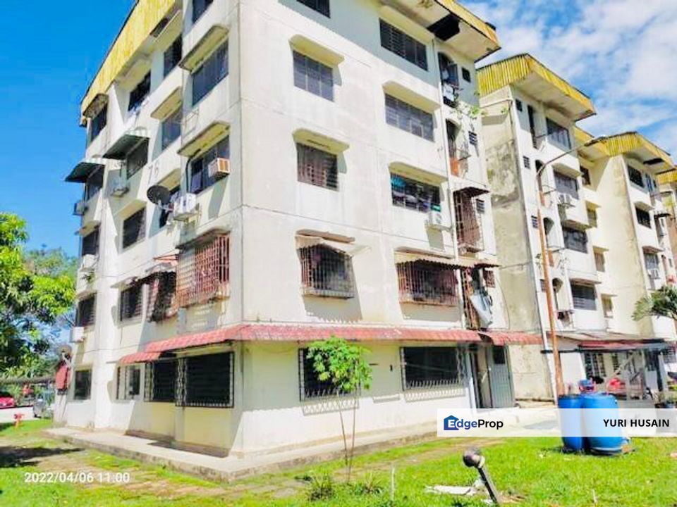 Flat Pkns Level 1 Seksyen 24 Shah Alam For Sale Rm190 000 By Yuri Husain Edgeprop My