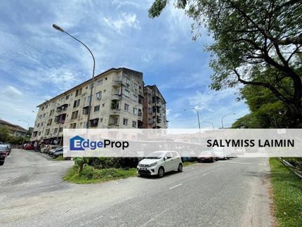 CORNER UNIT | Apartment Blok H, Taman Sinaran Balakong Selangor, Selangor, Balakong