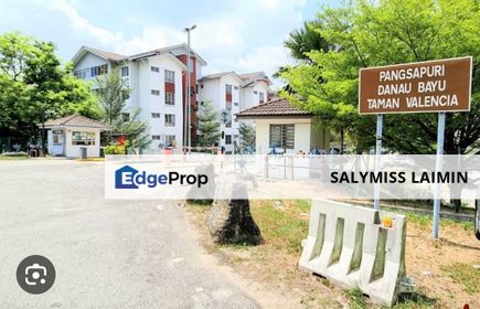 RENOVATED | Walk Up Apartment Pangsapuri Danau Bayu@ Taman Valencia, Sungai Buluh Selangor, Selangor, Sungai Buloh