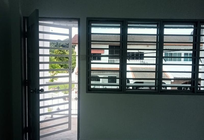 Corner unit double story house with extra land