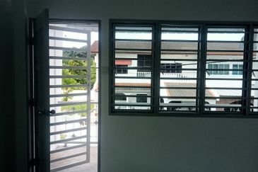 Corner unit double story house with extra land