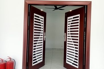 Corner unit double story house with extra land