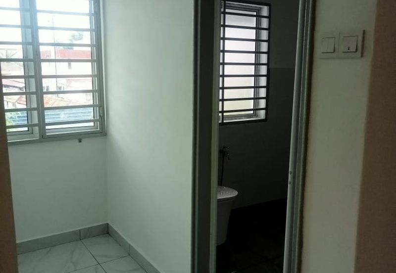 Corner unit double story house with extra land