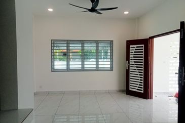 Corner unit double story house with extra land