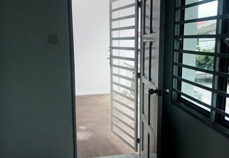 Corner unit double story house with extra land