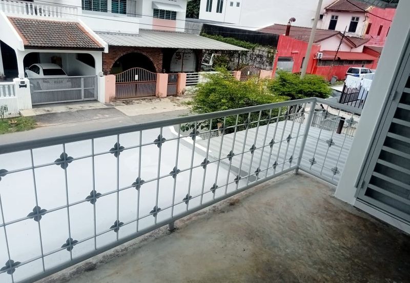 Corner unit double story house with extra land