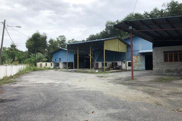 Single Storey Semi D Factory for Rent (1.7 Acres)