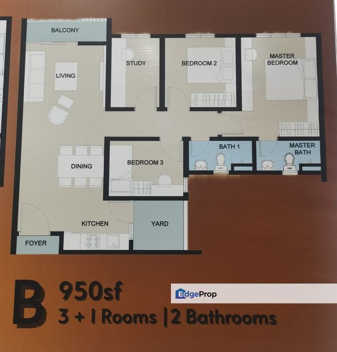 New Luxury Condo (Free 170 Musang King trees), Selangor, Kajang