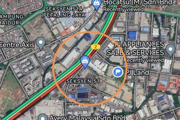 Jalan Kilang PJ Industrial Land for rent