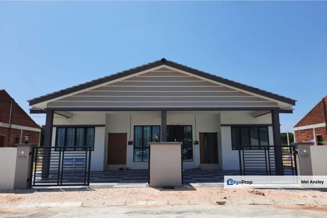 Single Storey Semi D House for SALE, Station 18 for Sale RM356,220 By
