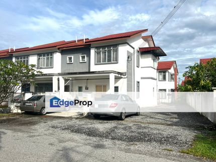 END LOT EXTRA TANAH Double Storey Terrace House Taman Warisan Putra Jenderam Hilir Dengkil, Selangor, Dengkil