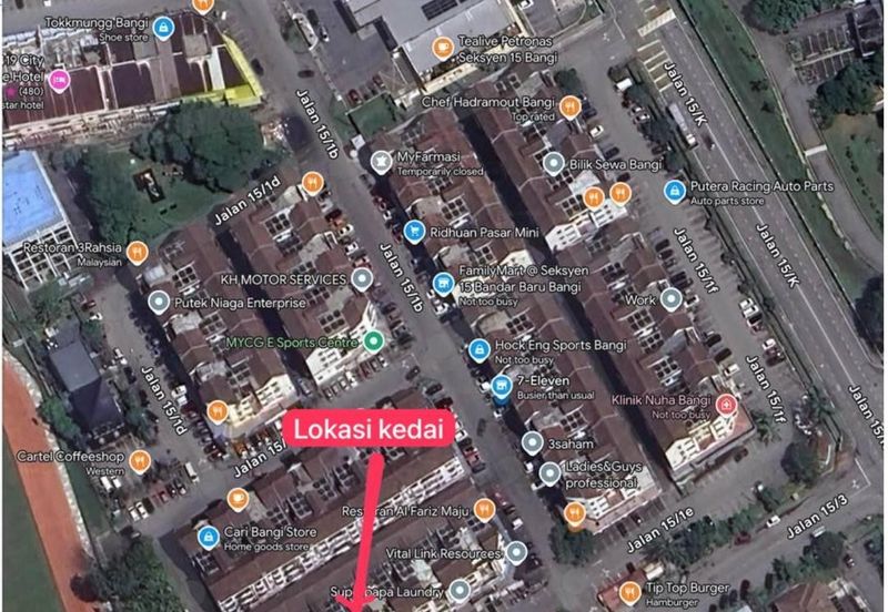 Seksyen 15, Bandar Baru Bangi