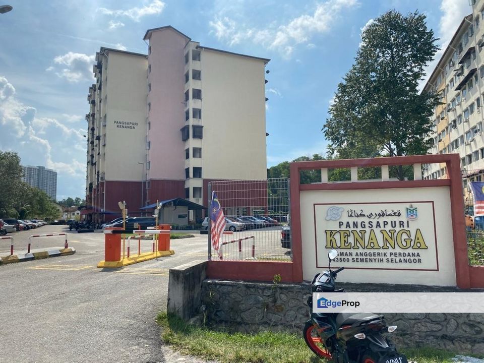 Pangsapuri Kenanga Taman Anggerik Perdana (Kajang) BELOW MV For Sale , Selangor, Semenyih