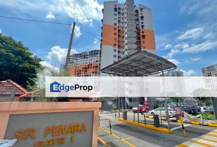 Apartment Sri Penara Dwitasik Bandar Tun Razak Cheras NEAR LRT For Sale , Kuala Lumpur, Cheras