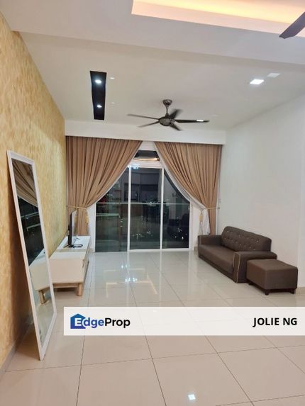 Twin Galaxy Service Apartment Endlot with Balcony For Sale, Johor, Johor Bahru