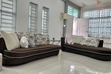 Freehold Fully furnished 1 Storey Semi-Detached House, Taman Nuri, Durian Tunggal 
