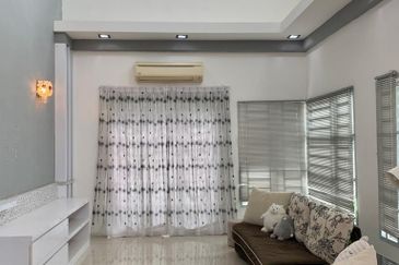 Freehold Fully furnished 1 Storey Semi-Detached House, Taman Nuri, Durian Tunggal 