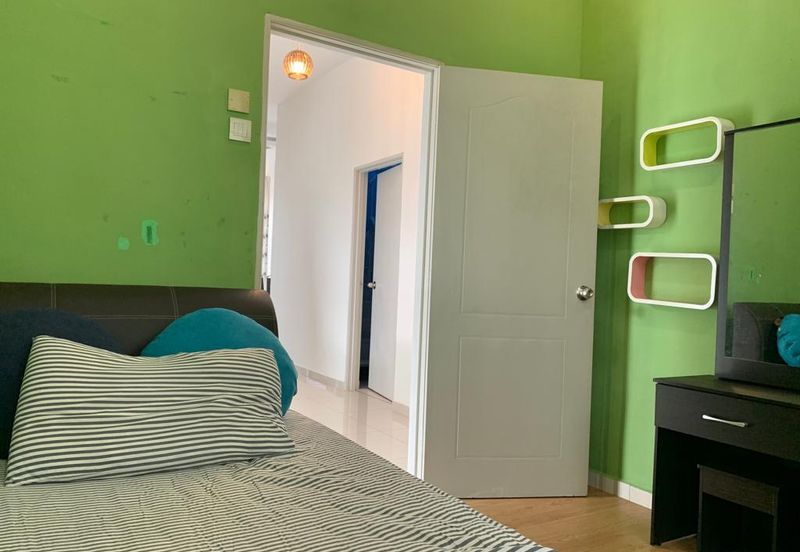 Freehold Fully furnished 1 Storey Semi-Detached House, Taman Nuri, Durian Tunggal 