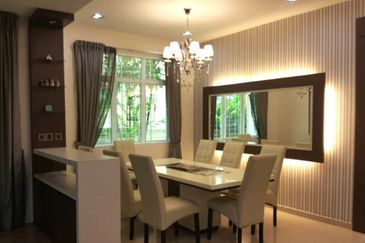 Fully furnished 2 Storey Semi D house Taman Cheng Perdana