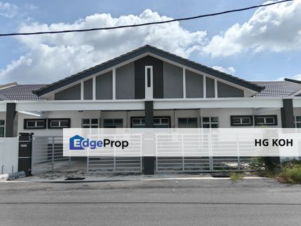 Freehold 1 Storey Terrace House Taman Seri Merlimau, Melaka, Merlimau