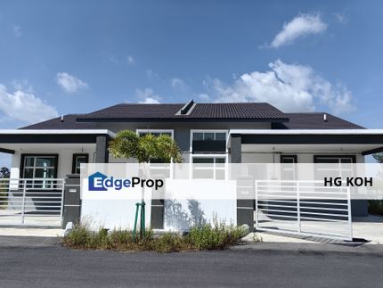 New Freehold 1 storey Semi D house Taman Seri Merlimau 0% downpayment, Melaka, Merlimau